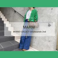 【MARNI/マルニ】キモノスリーブと大胆なロゴが目を惹く、MARNIのカーディガンが入荷しました！