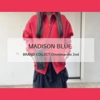 【MADISON BLUE/マディソンブルー】鮮やかなレッドで着こなしにアクセントを。存在感のあるルーズフィットジャケットが入荷しました！