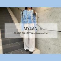 【MYLAN/マイラン】爽やかなスカイブルーとフェザーのような質感が魅力の「Wool Mohair Knit Feather Cardigan」をご紹介します！