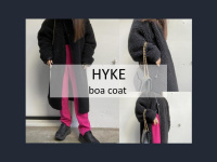 【高価買取/おすすめ商品】HYKE/ハイクから今年の冬におすすめボアコートのご紹介