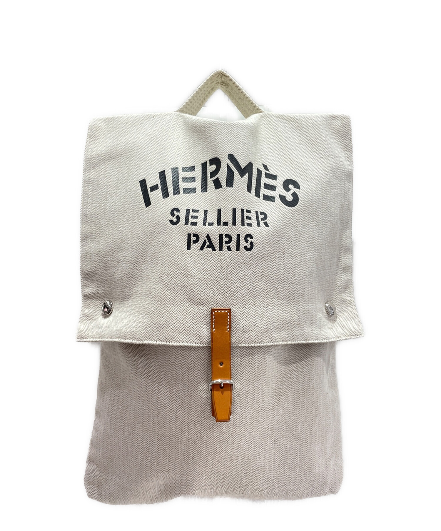 Hermes - エルメス トワルアッシュ バギーバゲッジ ハンドバッグ