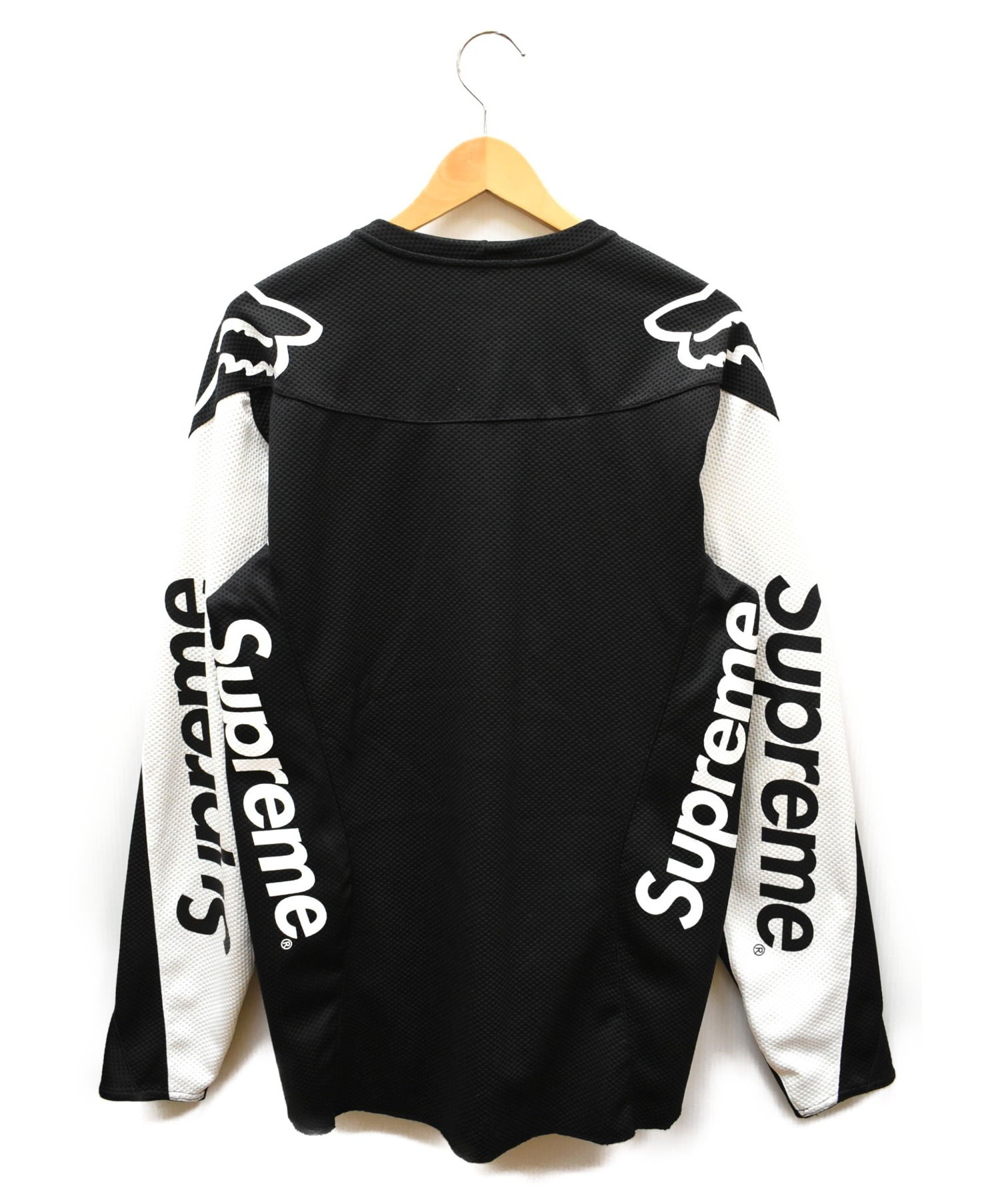 Supreme (シュプリーム) Fox Racing Moto Jersey ブラック サイズ:M