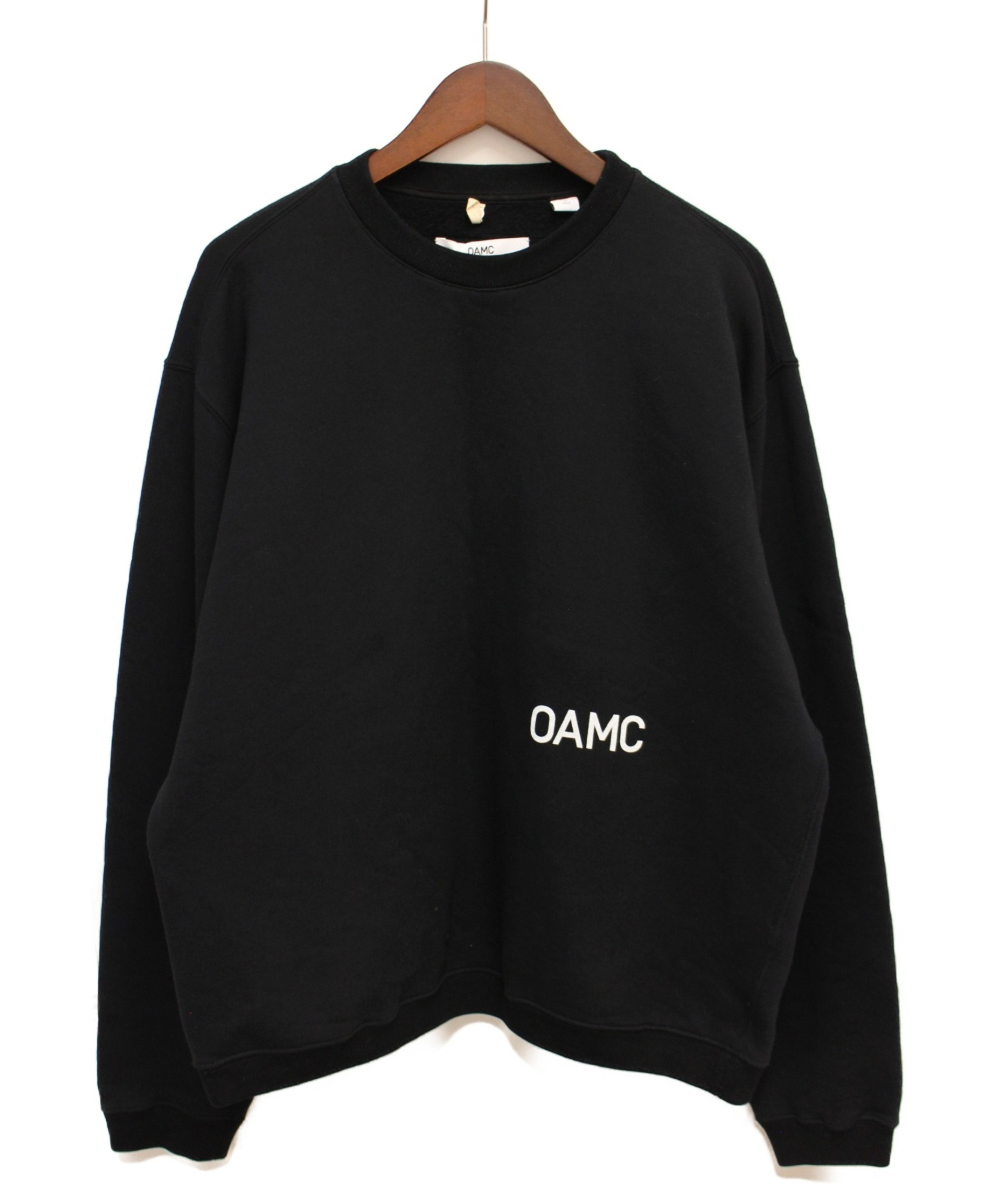 OAMC オーエーエムシー Logo Print Sweater フロントロゴクルーネック ...