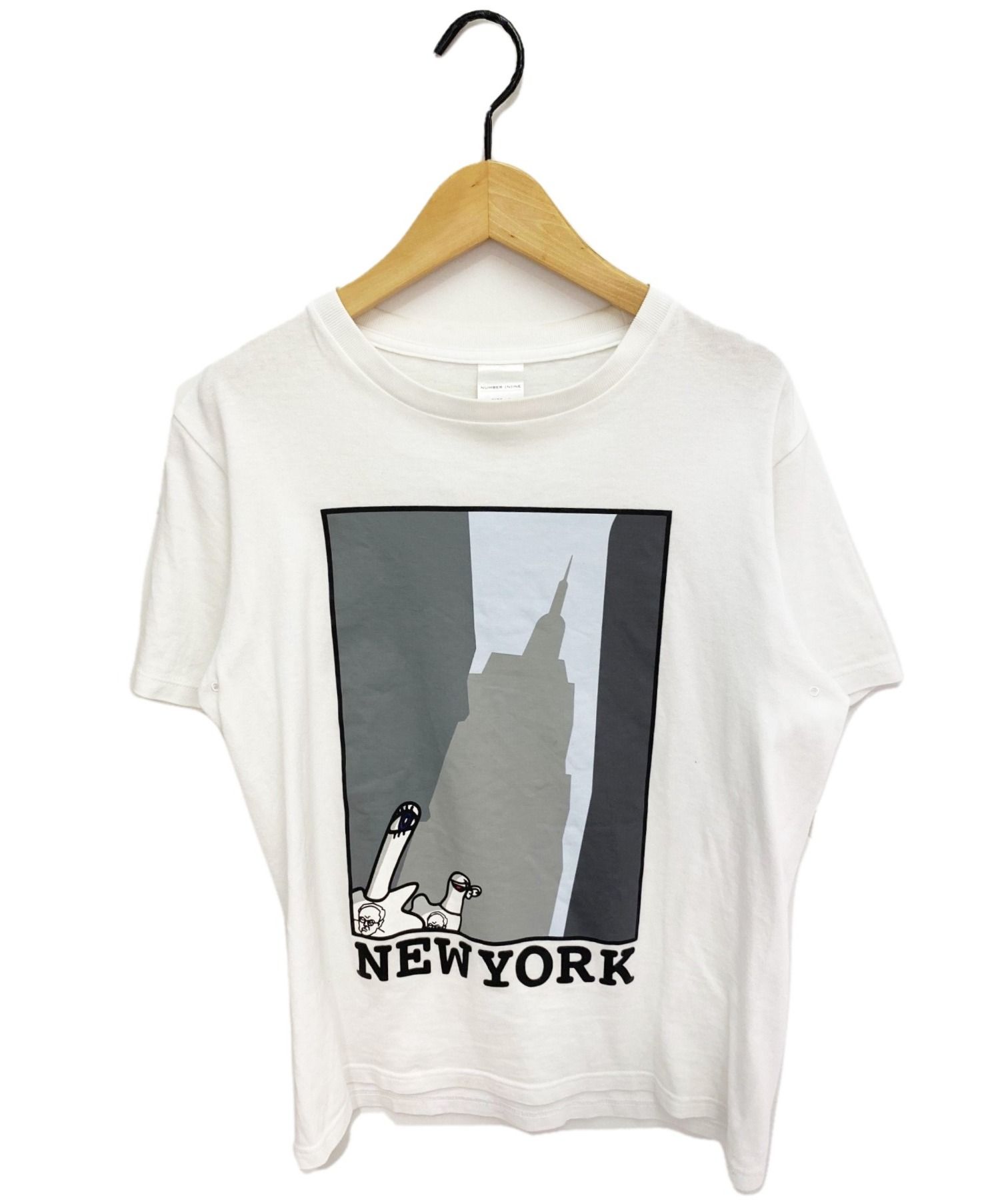 NUMBER (N)INE (ナンバーナイン) プリントTシャツ ホワイト サイズ:2｜ブランド古着の通販サイト【ブランドコレクト】