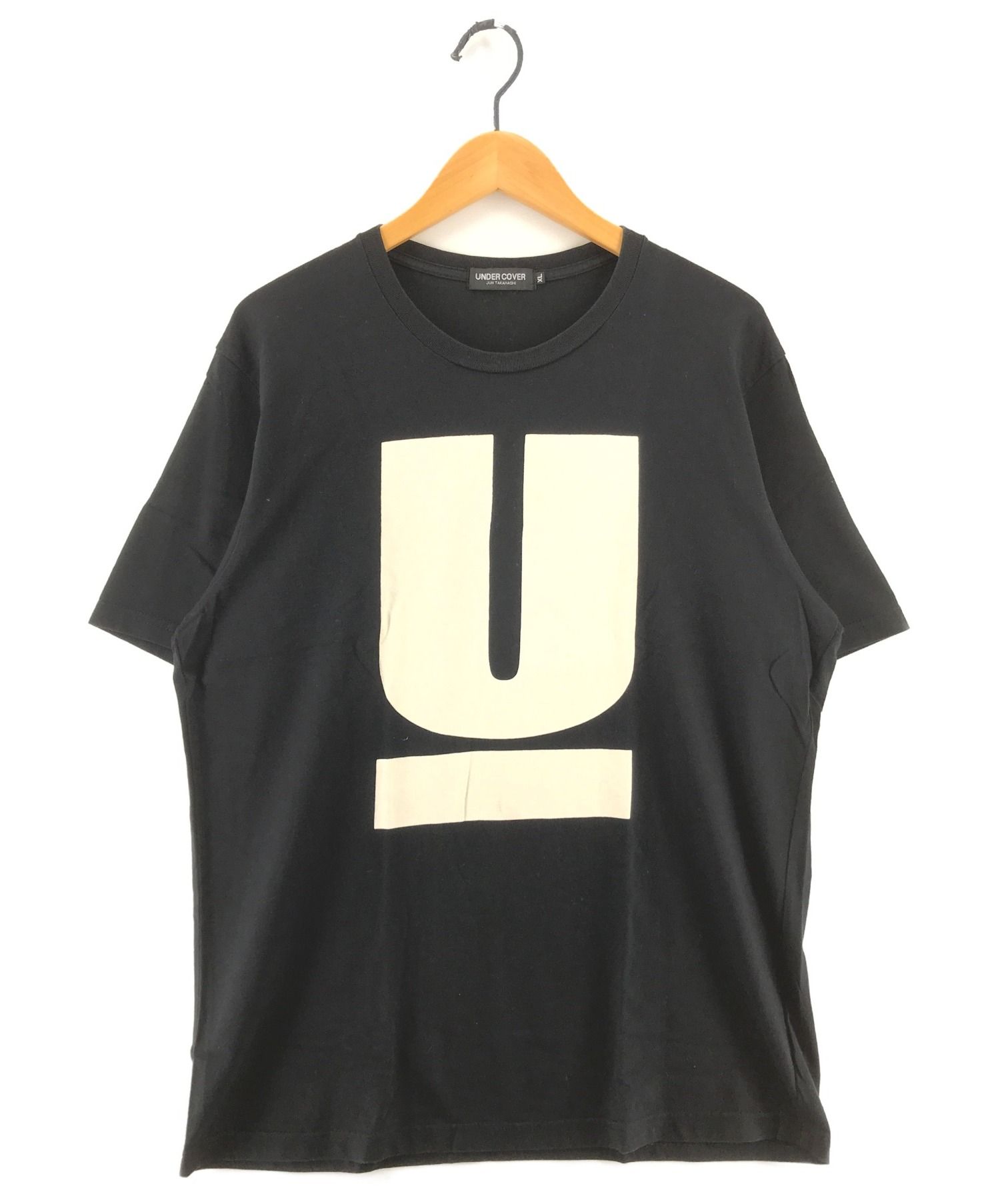 UNDERCOVER (アンダーカバー) UロゴプリントTシャツ ブラック サイズ:XL｜ブランド古着の通販サイト【ブランドコレクト】