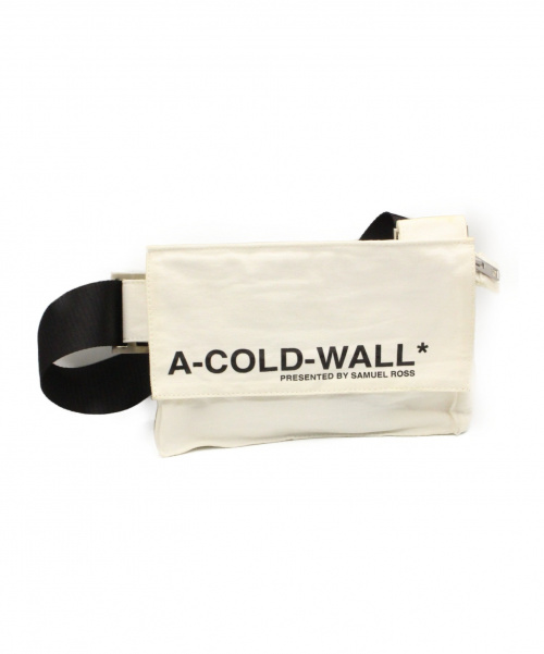 A-COLD-WALL (ア コールド ウォール) 19SS ショルダーバッグ ホワイト サイズ:-｜ブランド古着の通販サイト【ブランドコレクト】