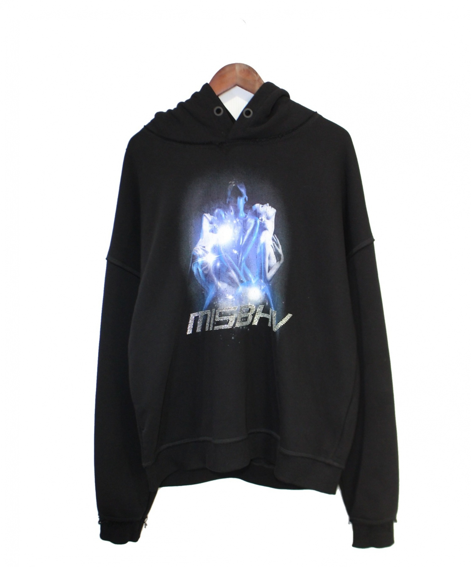 MISBHV - ミスビヘイブ 15AW クラッシュ加工デニムジャケット メンズ L