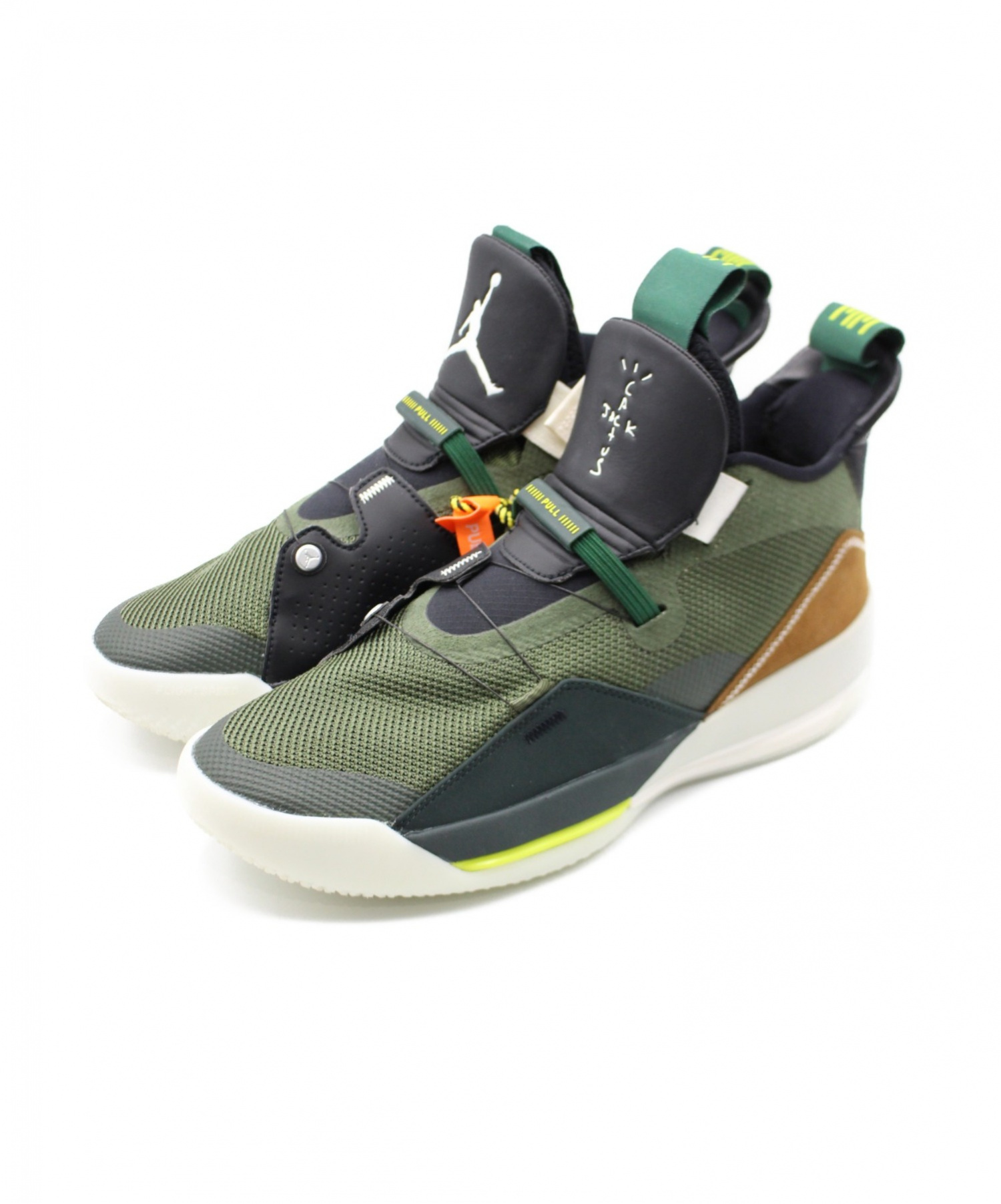 NIKE × TRAVIS SCOTT (ナイキ × トラビス・スコット) AIR JORDAN 33 NRG カーキ サイズ27cm