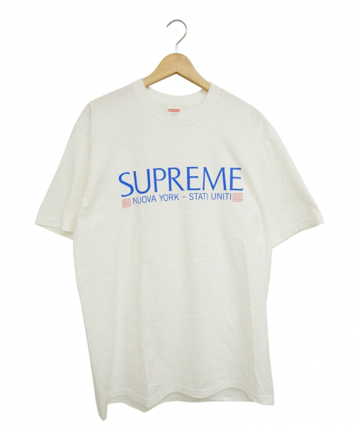 Supreme シュプリーム Tシャツ ホワイト サイズ L awモデル Nuova York Tee ブランド古着の通販サイト ブランドコレクト