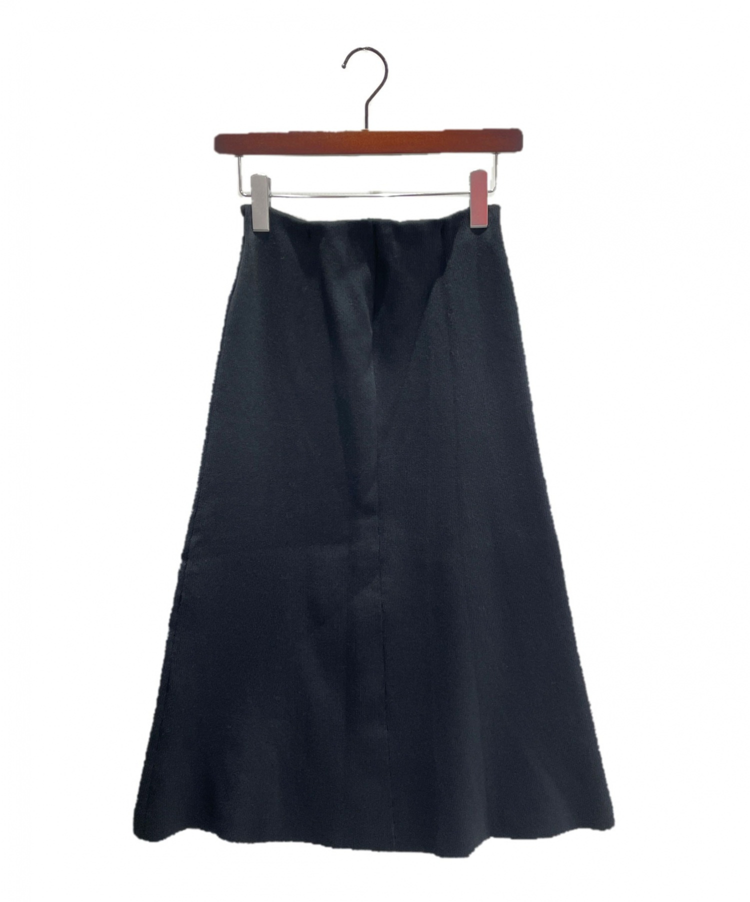 MUSE de Deuxieme Classe (ミューズ ドゥーズィエム クラス) ニットスカート ブラック サイズ:-｜ブランド古着の通販