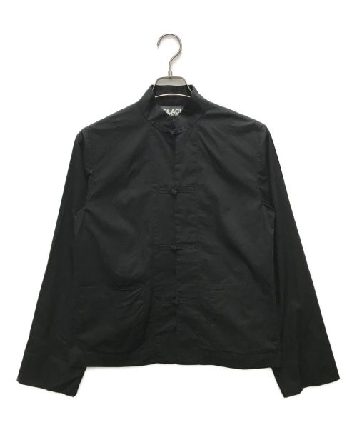 Mサイズ BLACK COMME des GARCONS チャイナジャケット ブラック