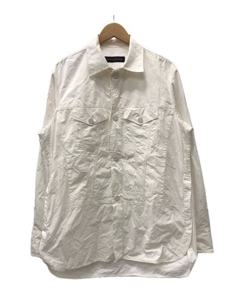 LOUIS VUITTON (ルイ ヴィトン) ボタンスリットシャツジャケット ホワイト サイズ:M｜ブランド古着の通販サイト【ブランドコレクト】