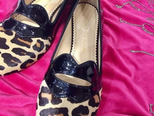 新品 CHARLOTTE  OLYMPIA バレリーナ　レオパード