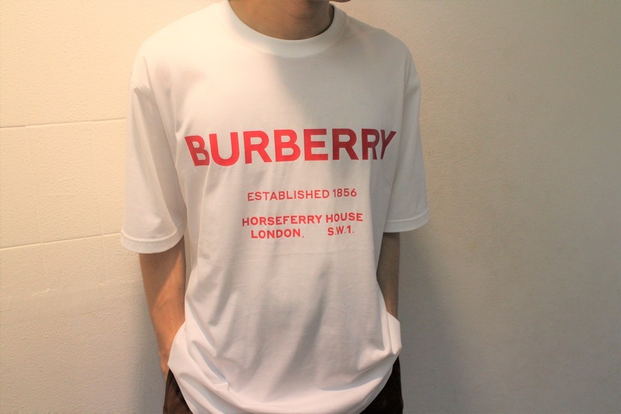 Burberry(バーバリー)2019ssよりロゴTシャツをお買取りさせていてだ 