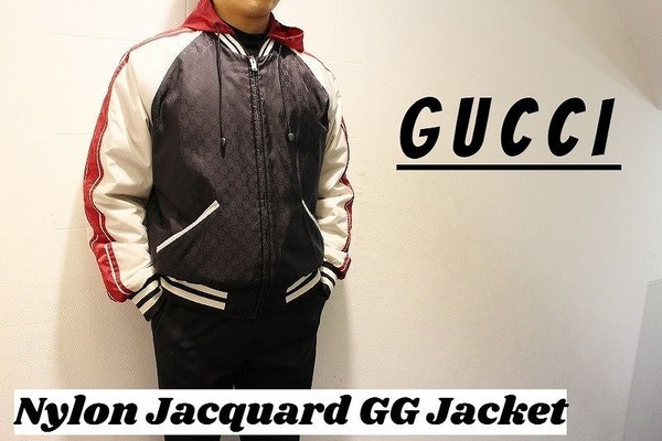 GUCCI(グッチ)から、Nylon Jacquard GG Jacket(ナイロンジャガードGG