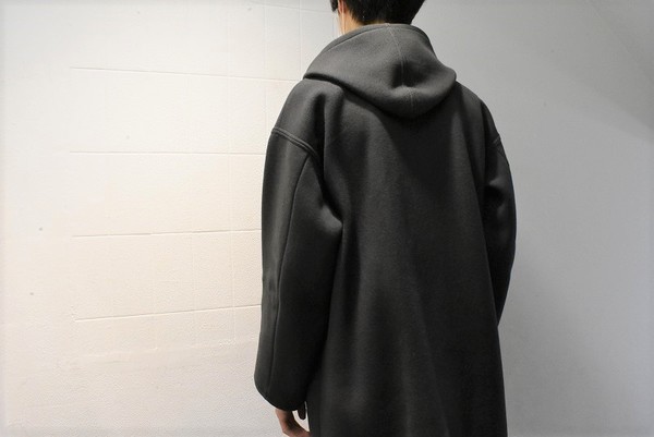 オーラリー⭐︎AURALEE⭐︎Heavy Melton Hooded Coat | angeloawards.com