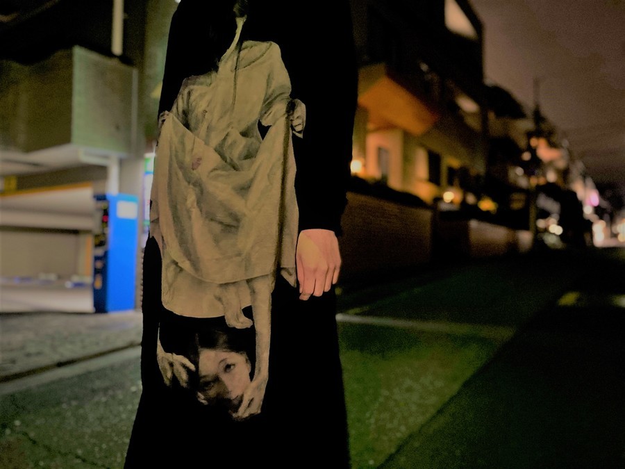 新着入荷】アート作品を着る Yohji Yamamoto 20SS UCHIDA Print long