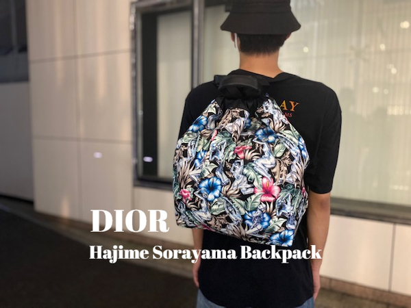 フルオーダー Dior Homme 空山基 コラボ 2WAYリュック 花とセクシー