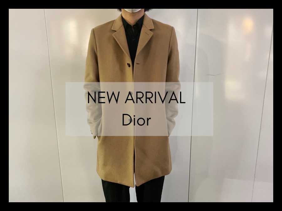 時間指定不可】 Dior Homme キャメル素材 チェスターコート abamedyc.com