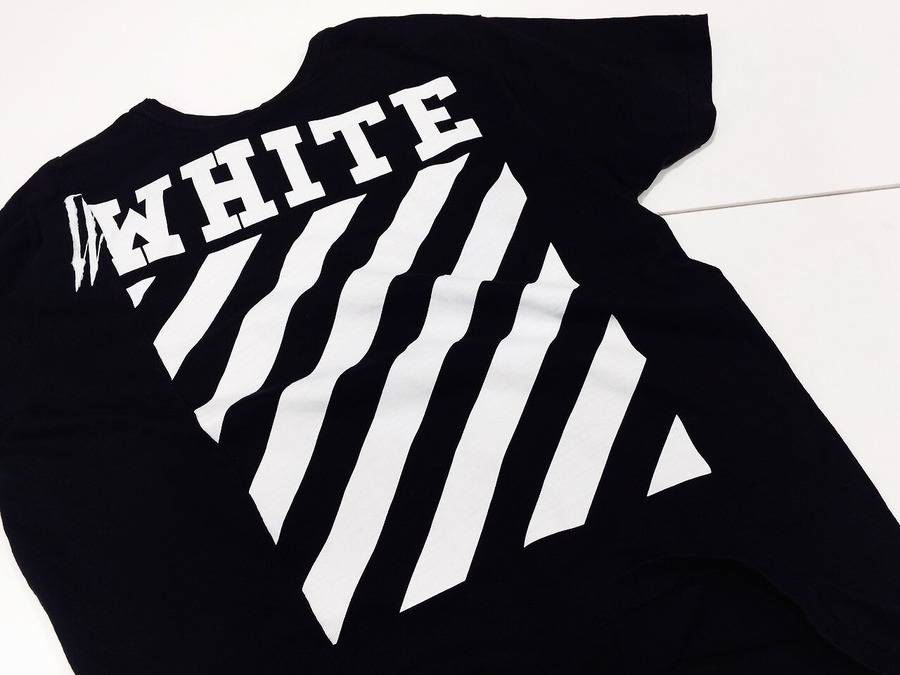 BC原宿店】 16SS Off-White(オフホワイト)プリントアシンメトリーT