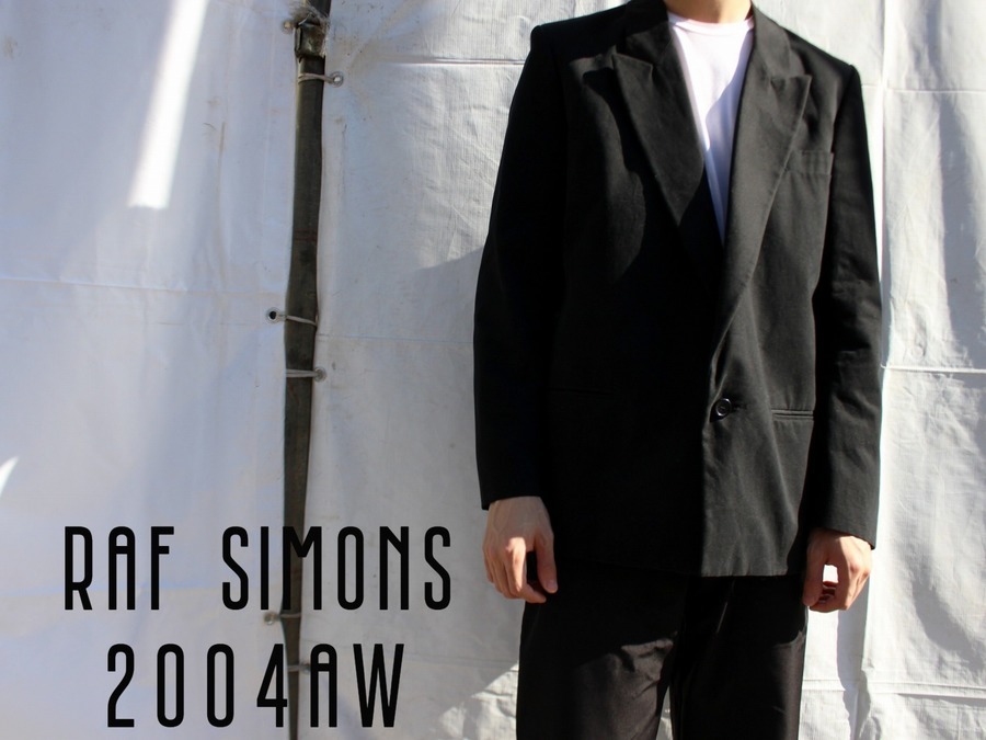 RAF SIMONS tailored jacketテーラードジャケット - テーラードジャケット