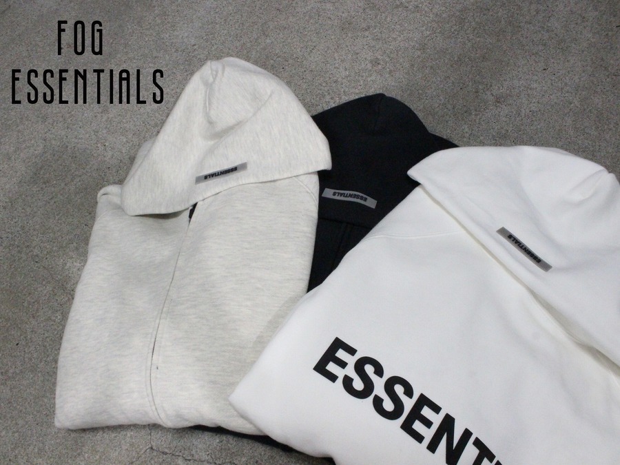 ジップ・プルオーバー！！】FOG ESSENTIALS（エフオージー