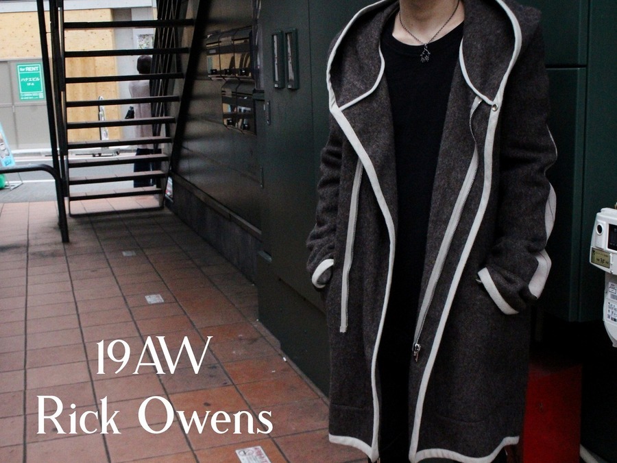 19,000円rick owens slab coat
