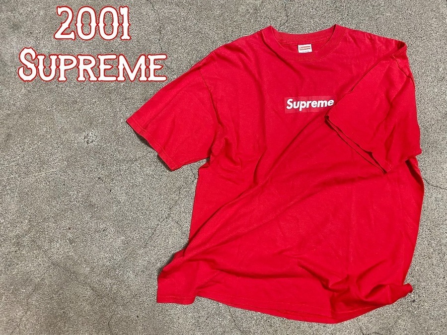 20年前！！】2001 Supreme(シュプリーム)からBOX LOGO TEE買取入荷 