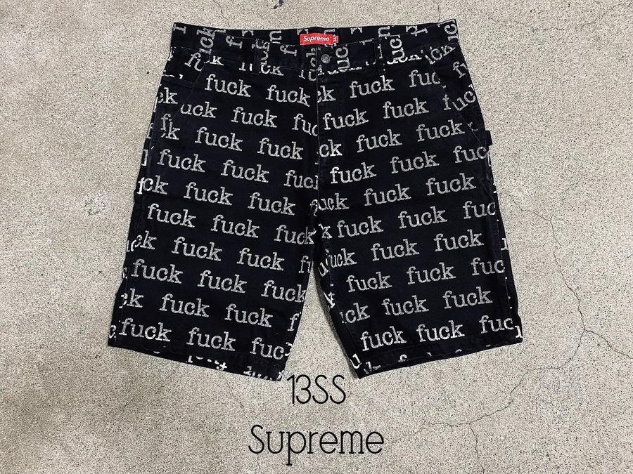 攻撃的デザイン！！】2013SS Supreme(シュプリーム) Fuck Denim ...