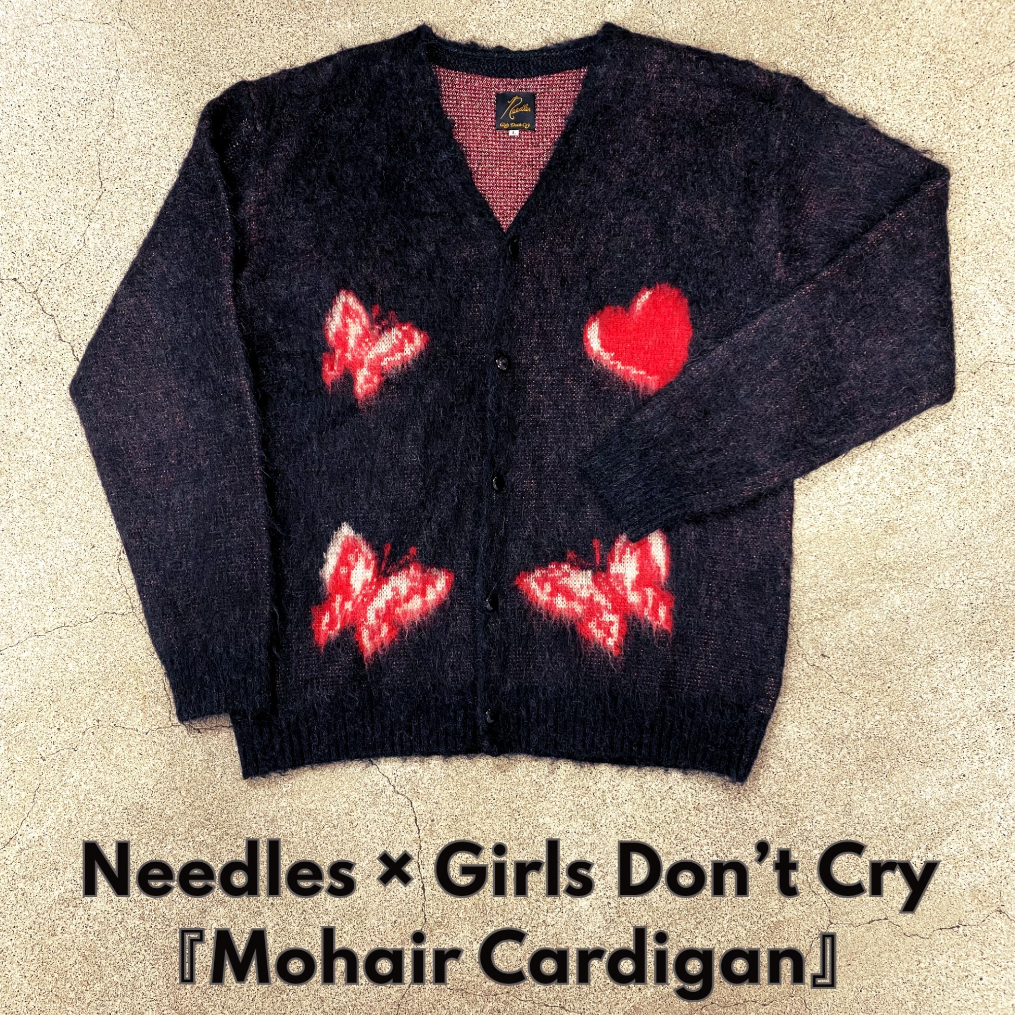 Girls don't cry Needles Mohair Cardigan - トップス