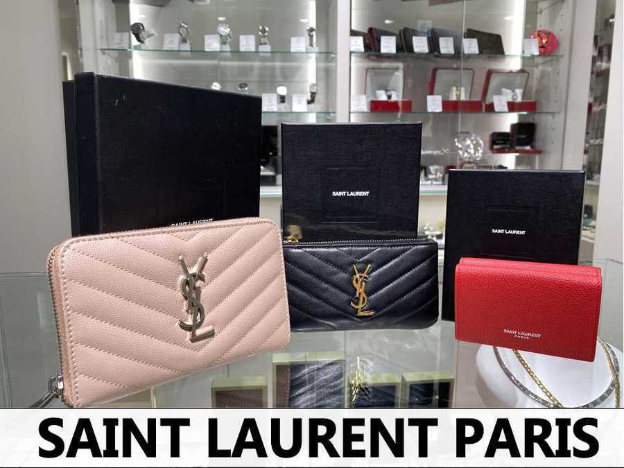 Saint Laurent Paris(サンローランパリ)からスマートなお財布のご紹介