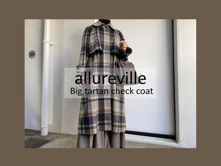 allurevilleのBIGタータンチェックコート×FENDIのアイコニックな