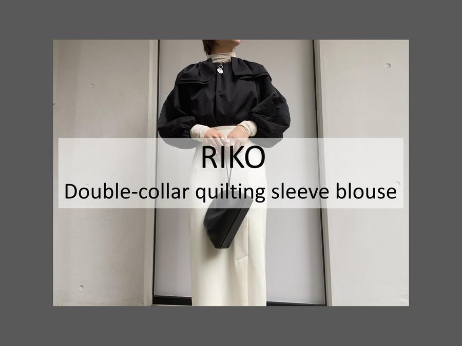 週末おすすめ】RIKO /リコの完売アイテムDouble-collar quilting ...