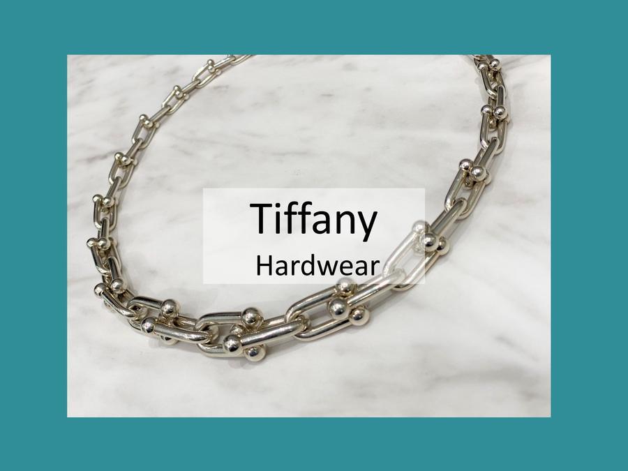 【税込】 Tiffany ティファニー　ハードウェア　グラジュエイテッド　リンク ネックレス