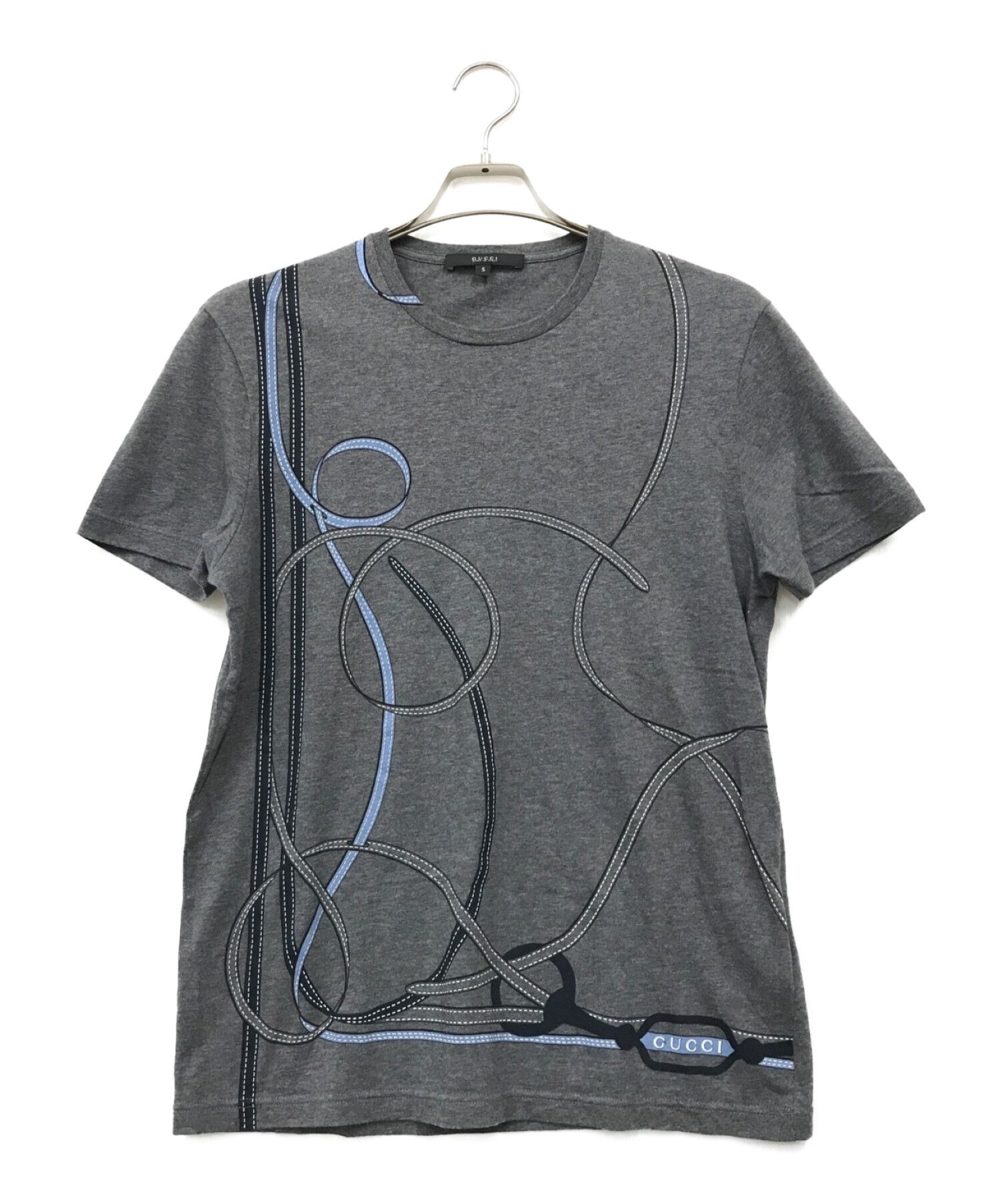 GUCCI (グッチ) Tシャツ グレー サイズ:S｜ブランド古着の通販サイト 