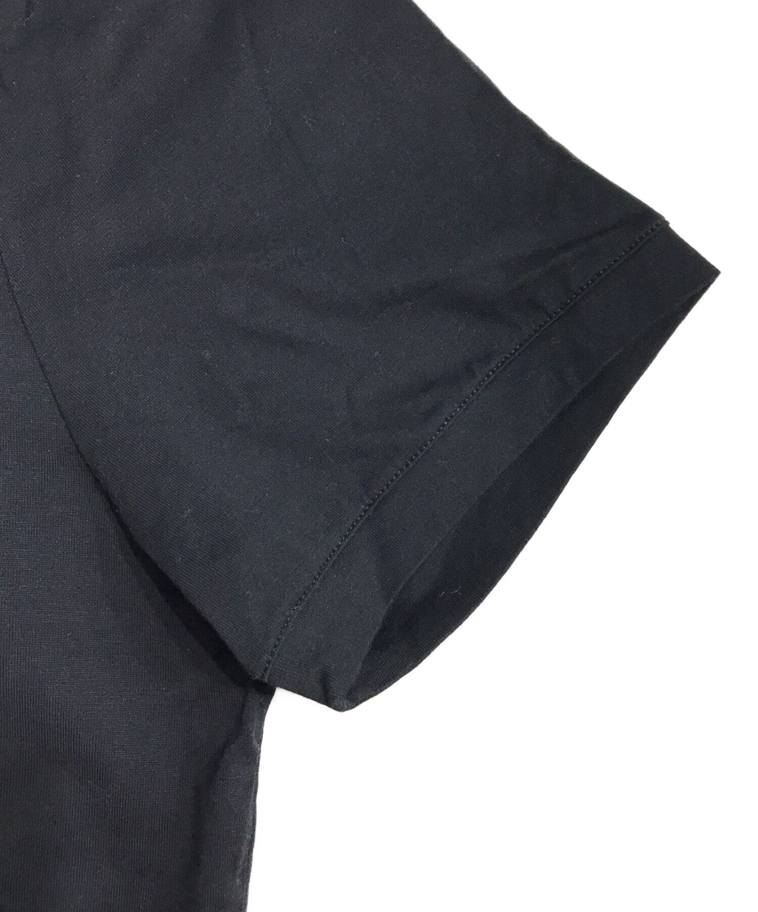 FENDI (フェンディ) カールラガーフェルドTシャツ ブラック サイズ:48