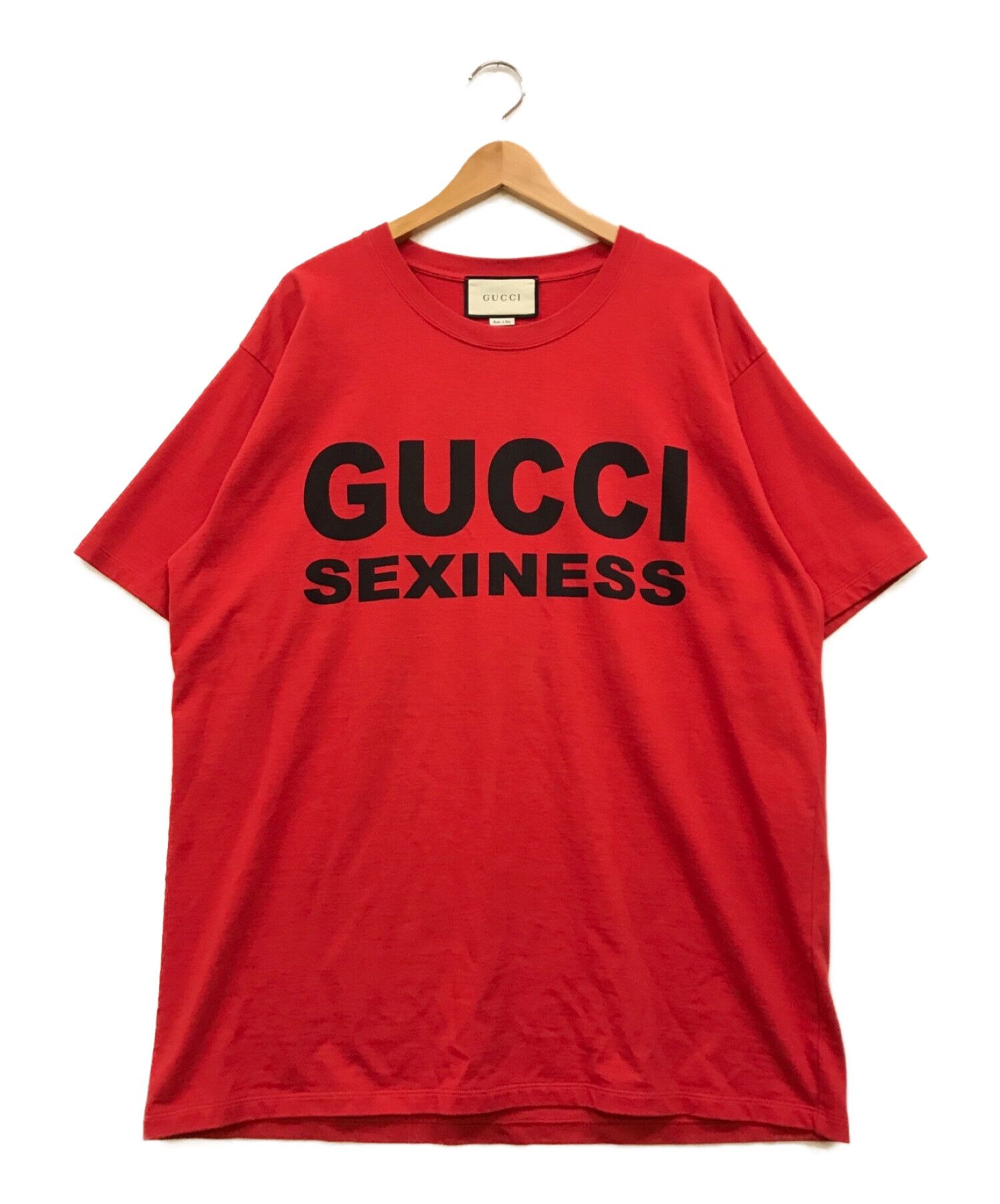 新品未使用 GUCCI SEXINESS プリント オーバーサイズ Tシャツ