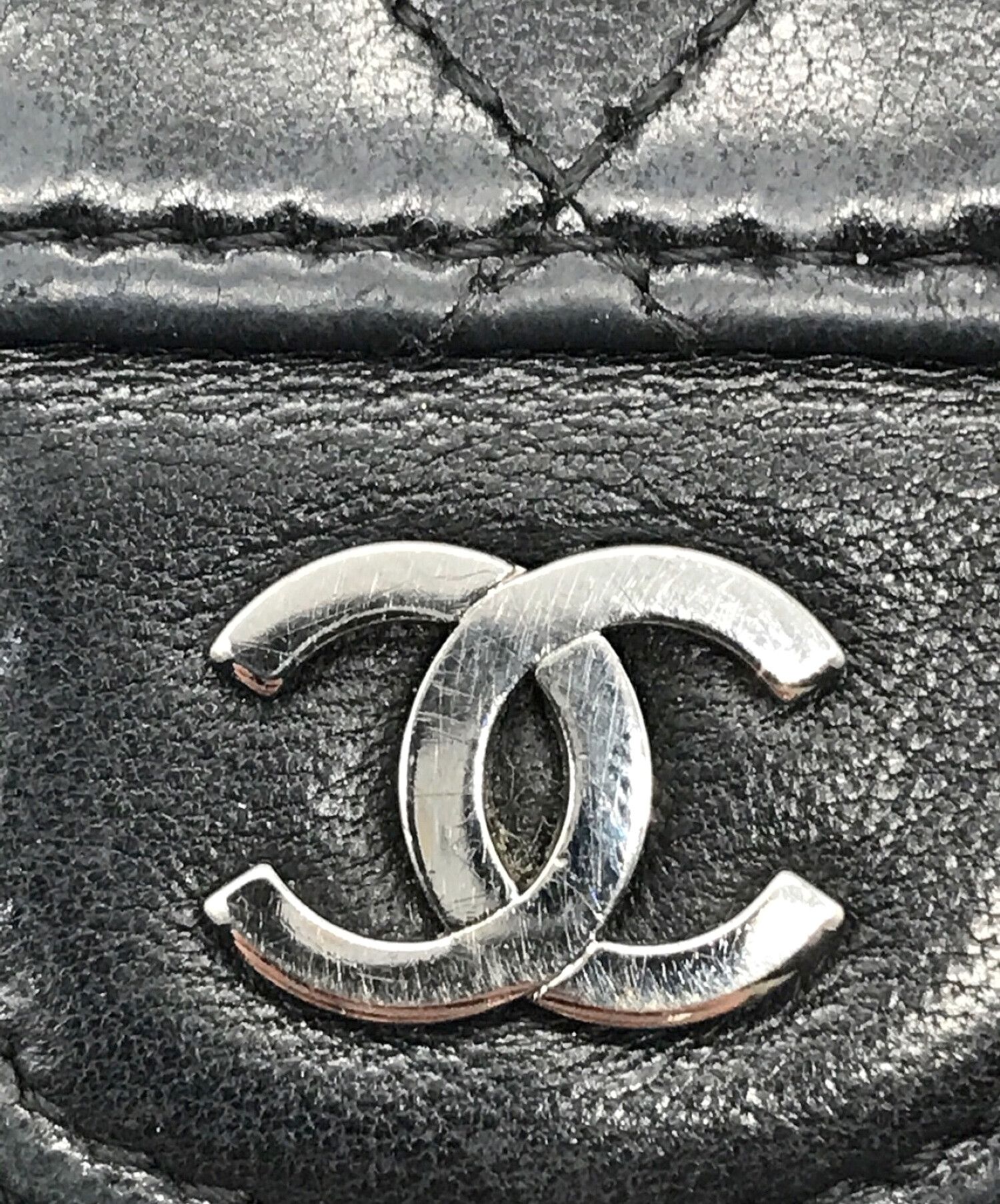 Chanel シャネル マトラッセスモールウォレット ブラック ブランド古着の通販サイト ブランドコレクト