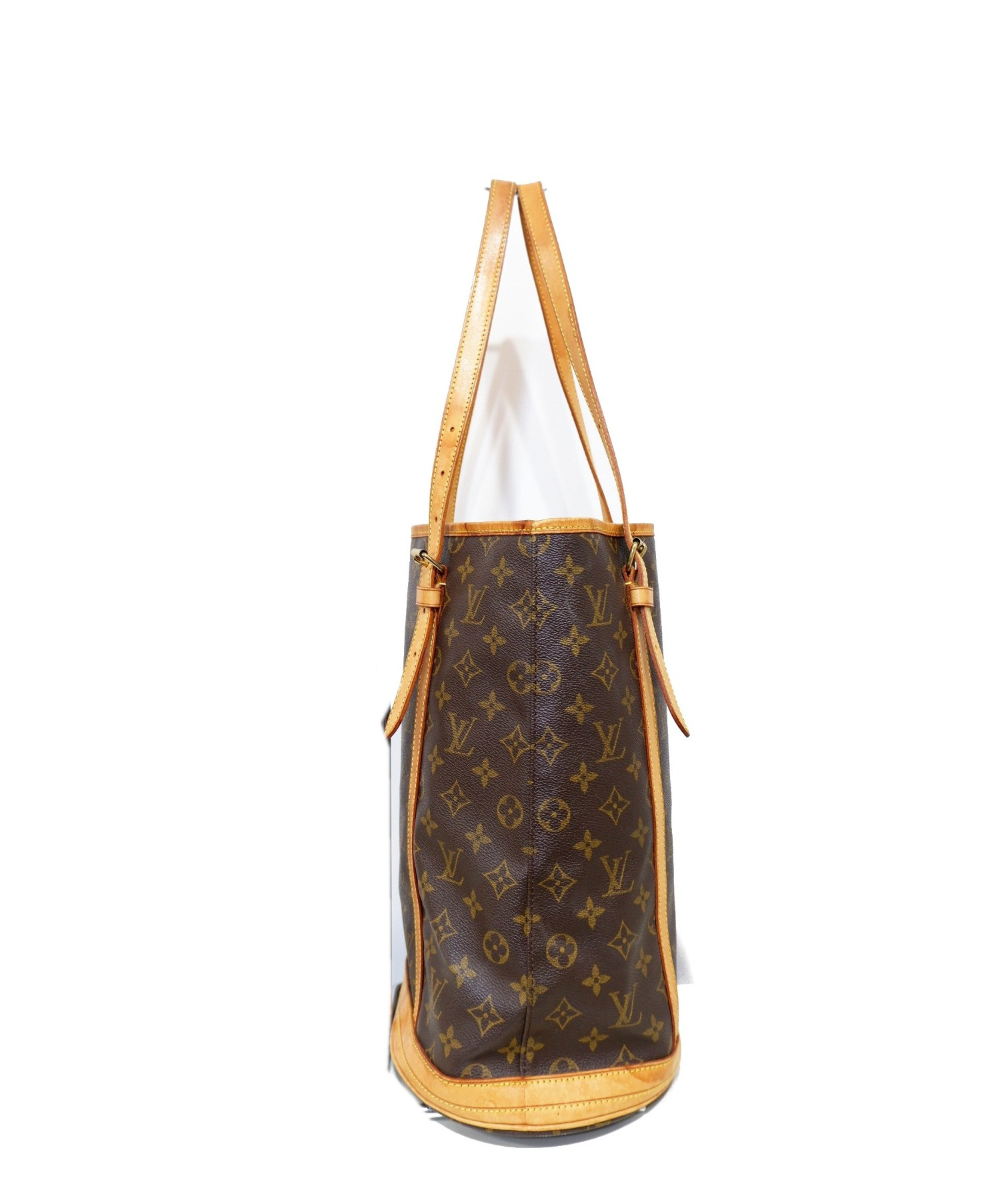 LOUIS VUITTON (ルイヴィトン) バケットGM/トートバッグ ブラウン 