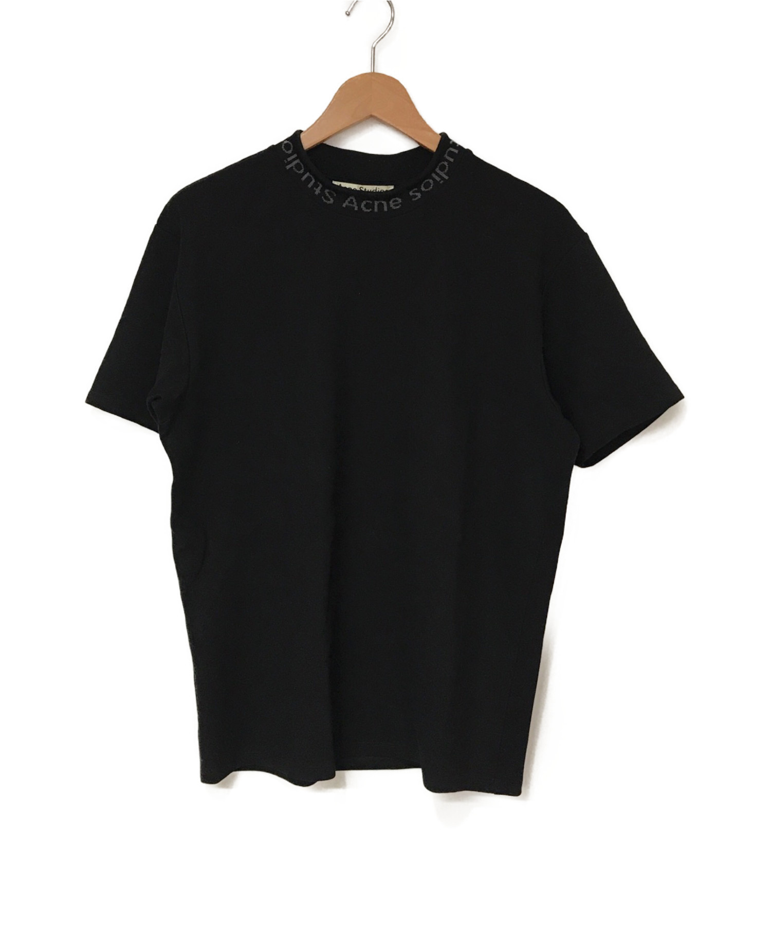 Acne studios (アクネストゥディオズ) モックネックTシャツ ブラック