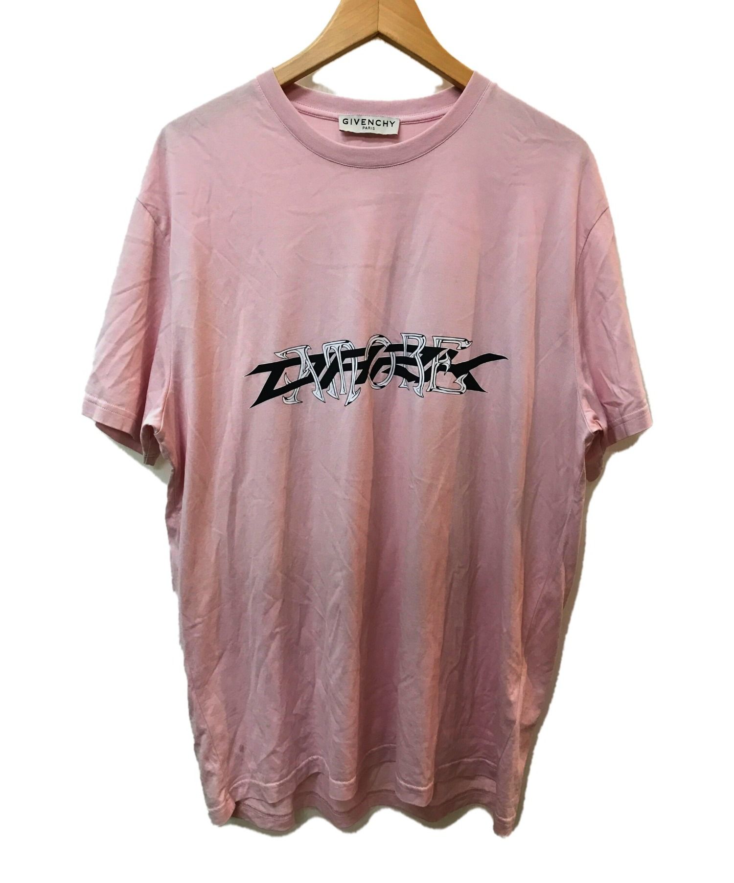 激安通信販売 ジバンシィ　ピンクTシャツ Tシャツ/カットソー(半袖/袖なし)