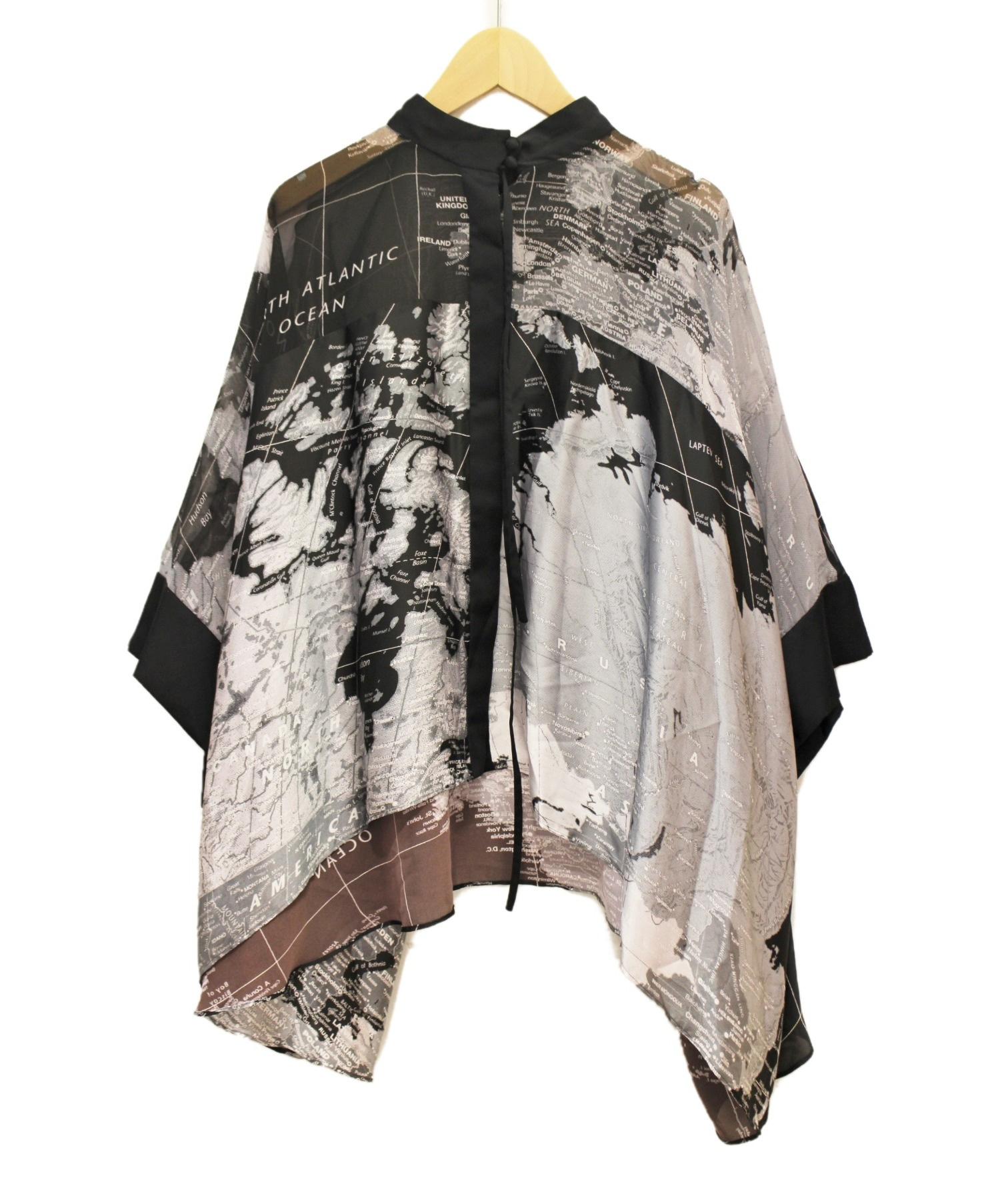 Sacai サカイ 20SS WORLD MAP ワールドマップ ブラウス www.geosprl.be