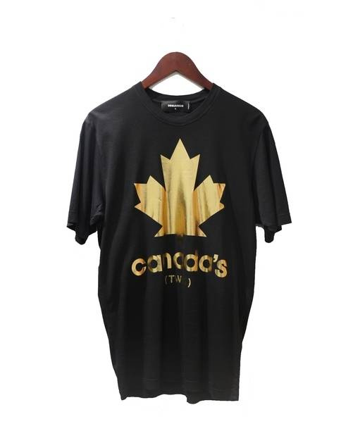 DSQUARED2 (ディースクエアード) CANADA'S TWINSプリントTシャツ 