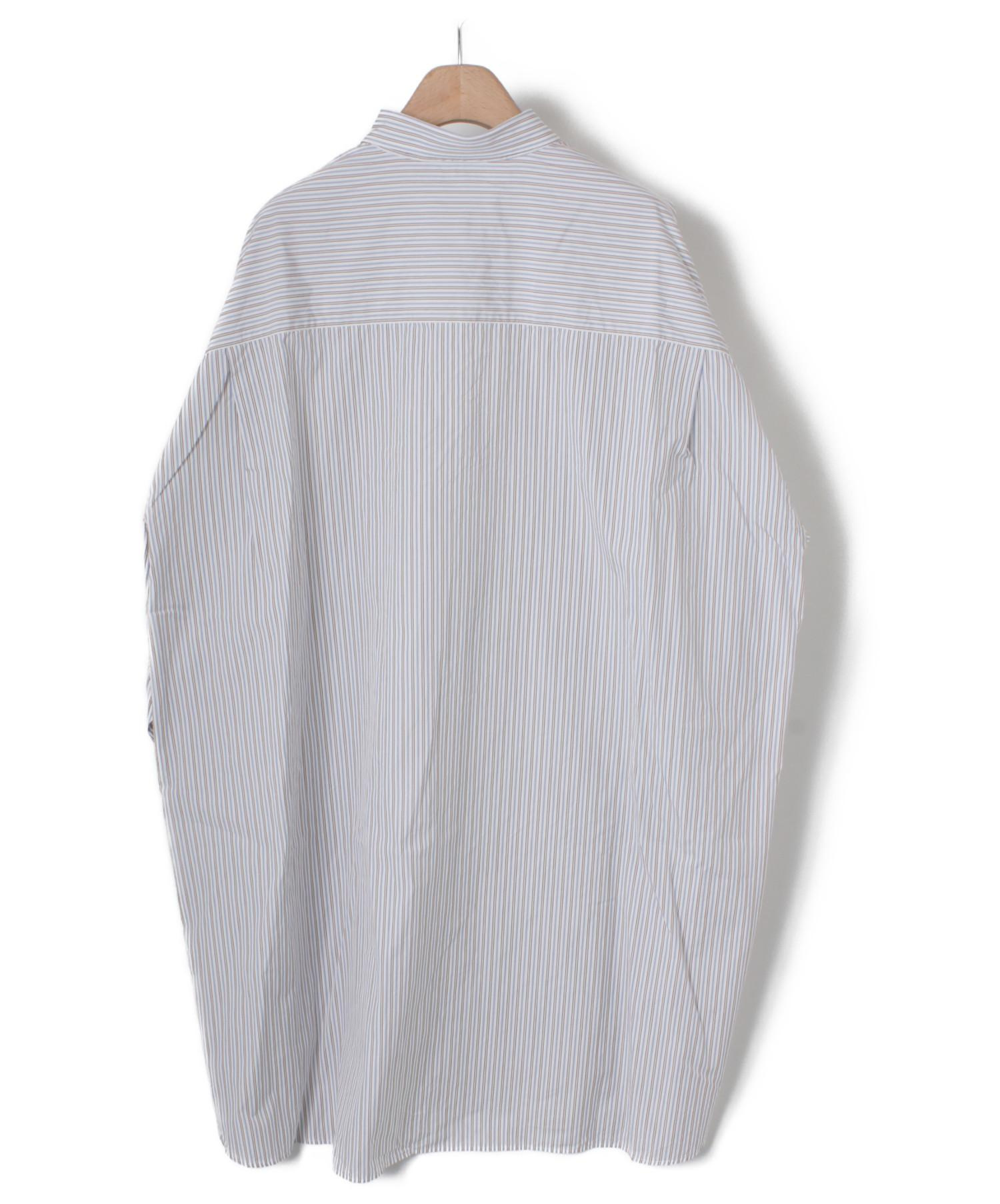 Maison Margiela (メゾン マルジェラ) ストライプオーバーサイズシャツ サイズ:XXS