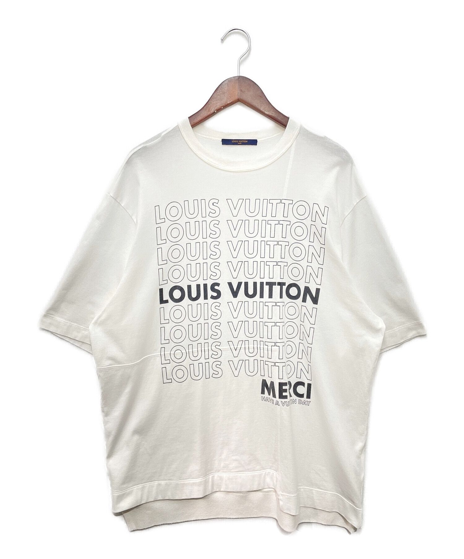 LOUIS VUITTON パッチワーク ダイダイ Tシャツ | wise.edu.pk