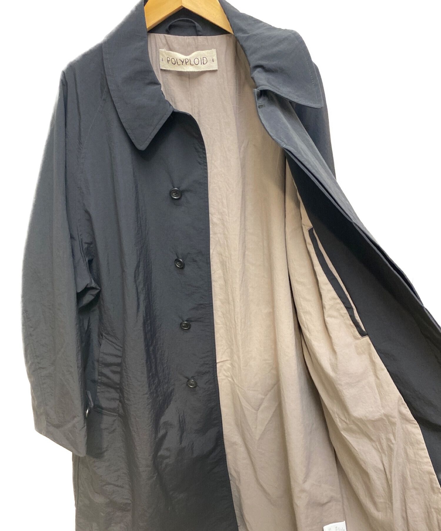 POLYPLOID/LONG COAT C ポリプロイド コート サイズ2 thebikershop.id