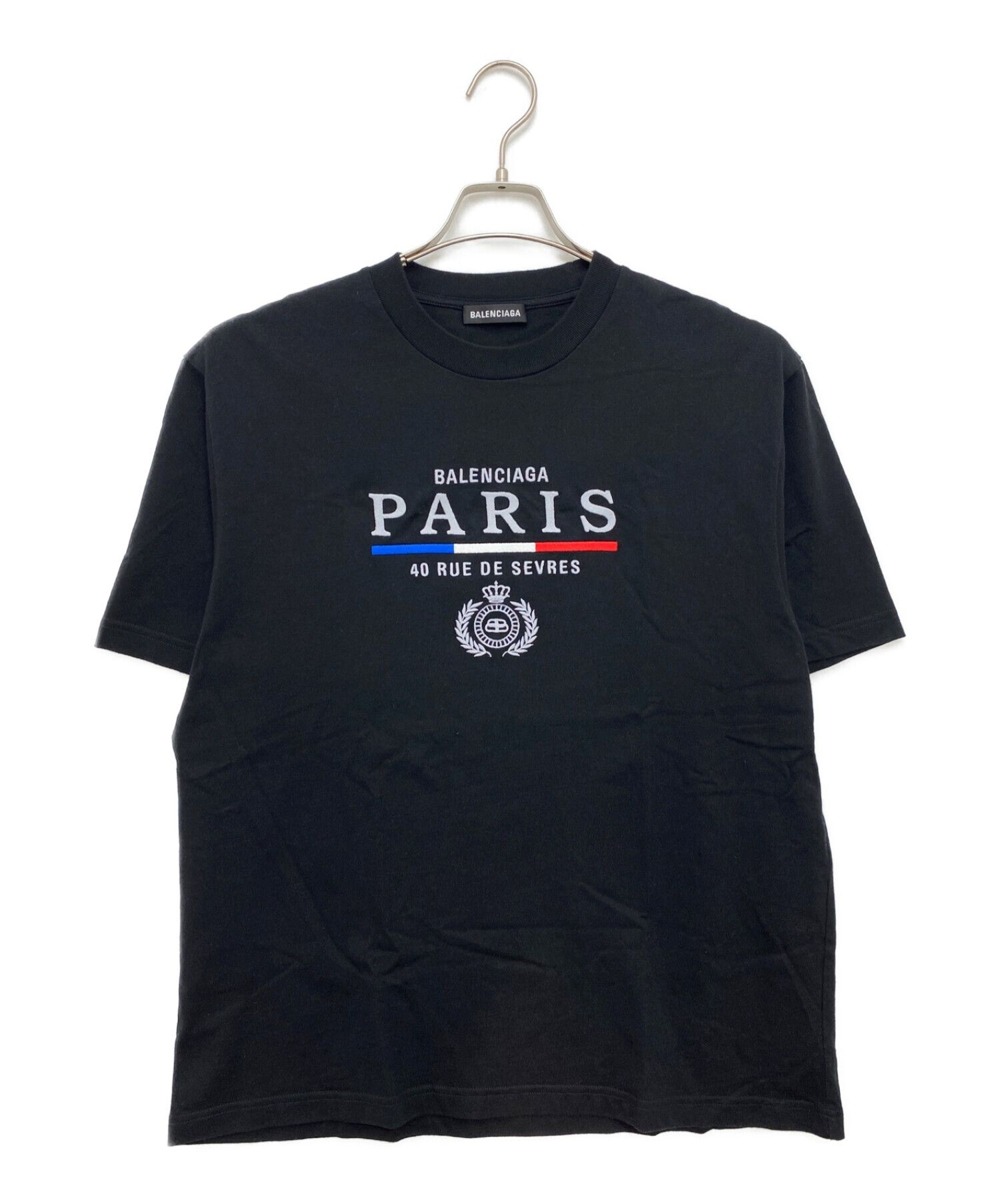バレンシアガ PARIS FLAG REGULAR T-SHIRT Tシャツ www