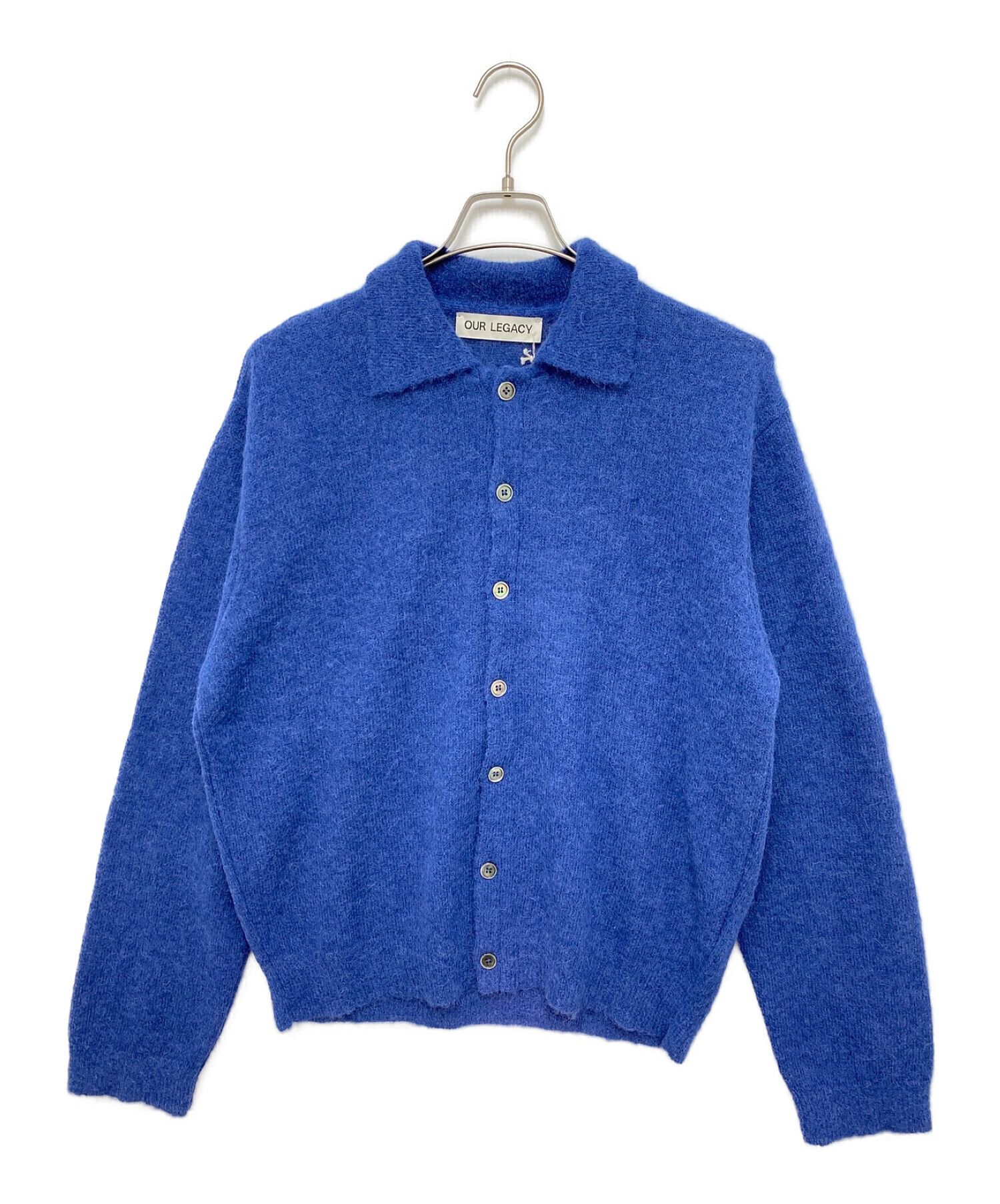 OUR LEGACY EVENING POLO ROYAL BLUEニットポロ - ニット/セーター
