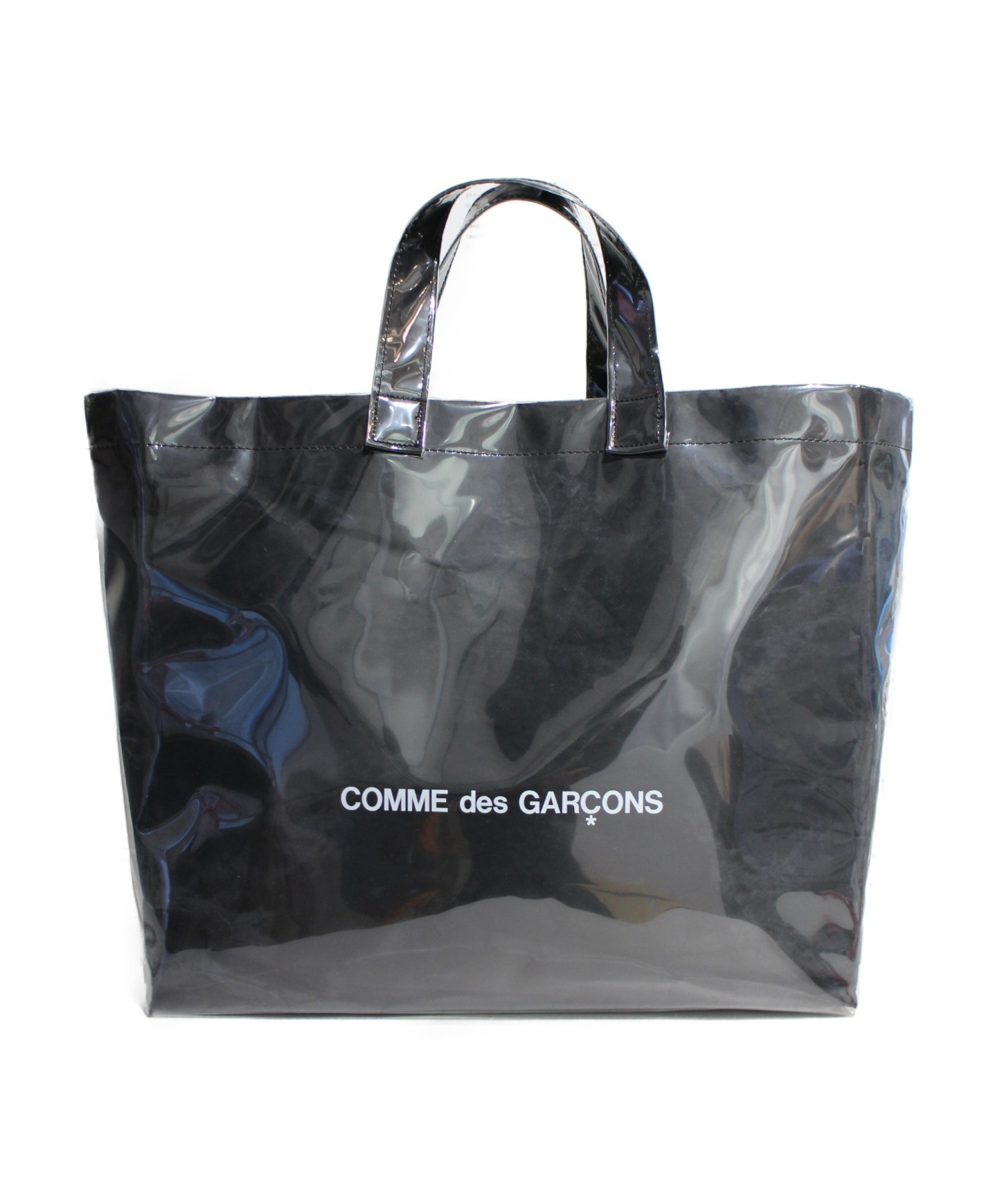 COMME des GARCONS (コムデギャルソン) PVCトートバッグ-