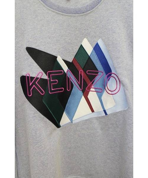 KENZO (ケンゾー) ロゴスウェット スカイブルー サイズ:XL